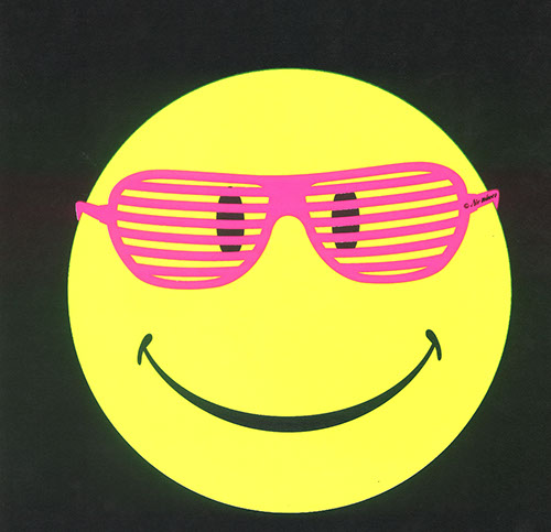 TRANSFER SMILE W GLASSES