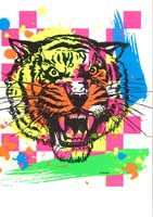 TRANSFER MULTICOLOR TIGER