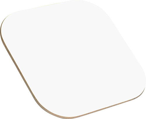 Sottobicchiere Quadrato In Legno 101,6x101,6x3,18