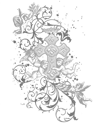 TRANSFER CROSS AND ANGELS