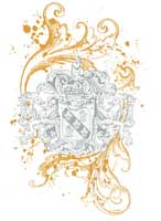 TRANSFER LIONS SHIELD CROWN