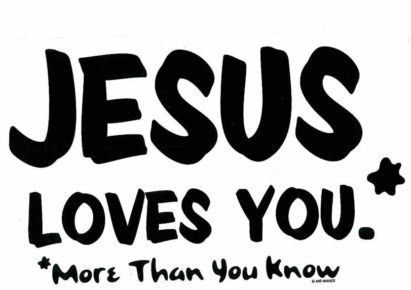 TRANSFER JESUS LOVES YOU