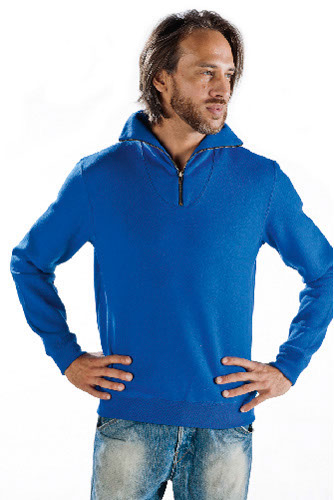 FELPA ADULTO MEZZA ZIP UNISEX