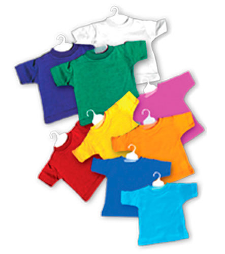 Mini t-shirt con gruccia