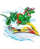 TRANSFER LIZARD JET SKI YOUTH