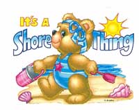 Beach Bear It's a Shore Thing