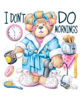 TRANSFER I DON'T DO MORNINGS