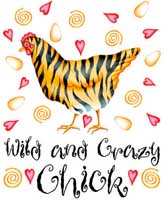 TRANSFER WILD AND CRAZY CHICK
