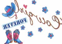 TRANSFER COWGIRL FOREVER