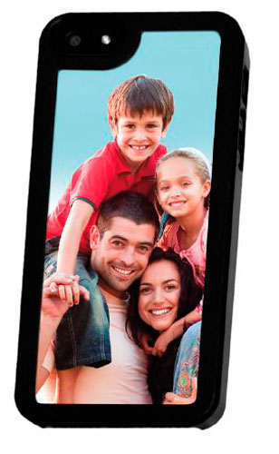 Cover CL plastica per Iphone 5 Nero (no ins)