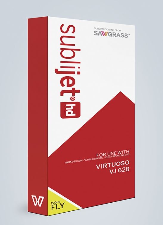 CART. SUBLIJET HD X SW VJ628 220 ML -GIALLO FLUO