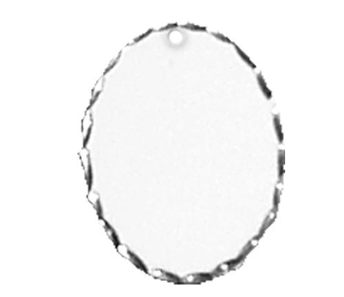 Ciondolo ovale per bracciale o collana