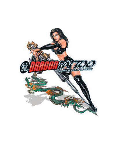 TRANSFER DRAGON TATTOO/HURTS GOOD