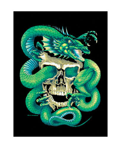 TRANSFER DRAGON SKULL