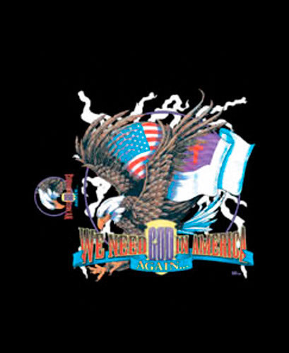 TRANSFER GOD IN AMERICA W/CREST