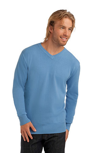 MAGLIONE CON COLLO A V UOMO