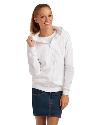 FELPA DONNA ZIP CAPPUCIO COTONE ORGANICO