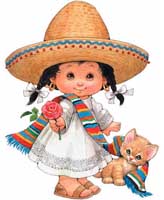 TRANSFER MEXICAN GIRL/KITTY/ROSE