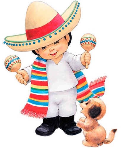 TRANSFER MEXICAN BOY AND PUP