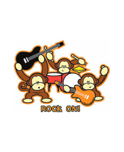 TRANSFER ROCK ON MONKEYS