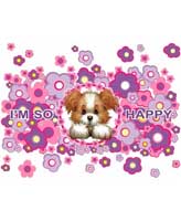 TRANSFER HAPPY PUPPY