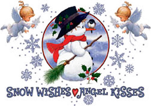 TRANSFER SNOW WISHES ANGEL KISS Y