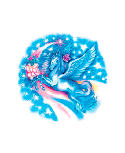 TRANSFER FLYING UNICORN ADULT