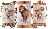 TRANSFER LEOPARD/LION/TIGER
