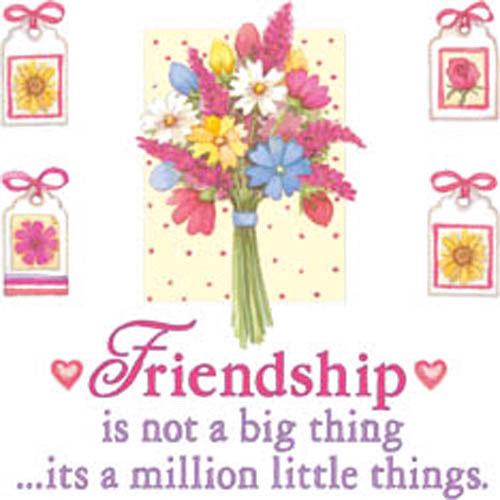 TRANSFER FRIENDSHP NOT A BIG THING