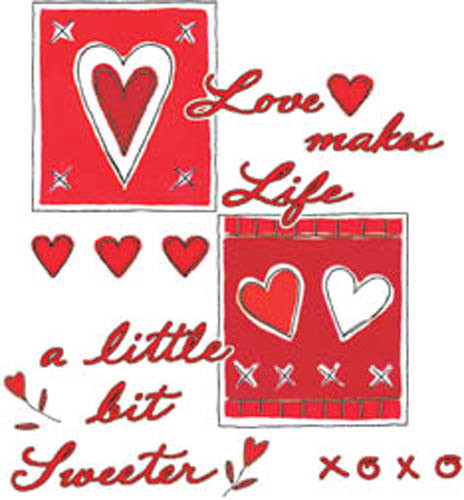TRANSFER LOVE MAKES LIFE SWEETER