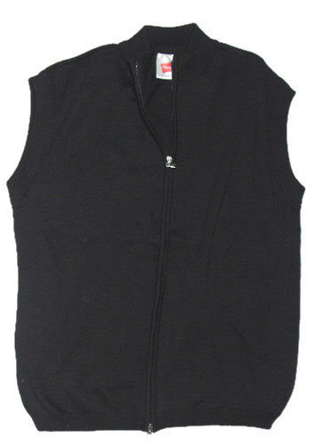 GILET HANES NERO