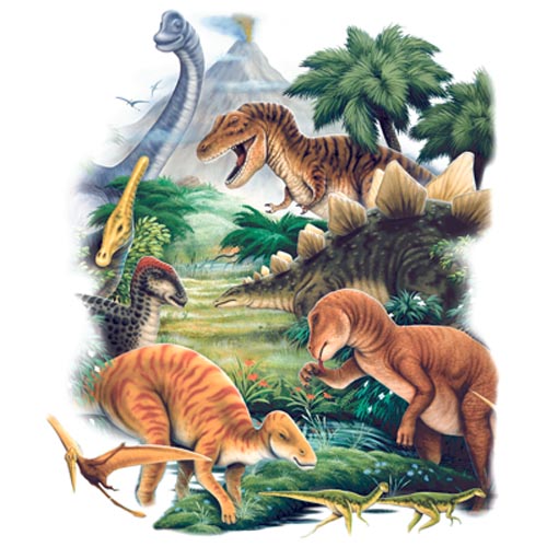 TRANSFER DINOSAURS 2