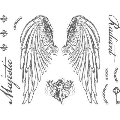 TRANSFER ANGEL WINGS