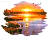 TRANSFER LAKE SUNSET