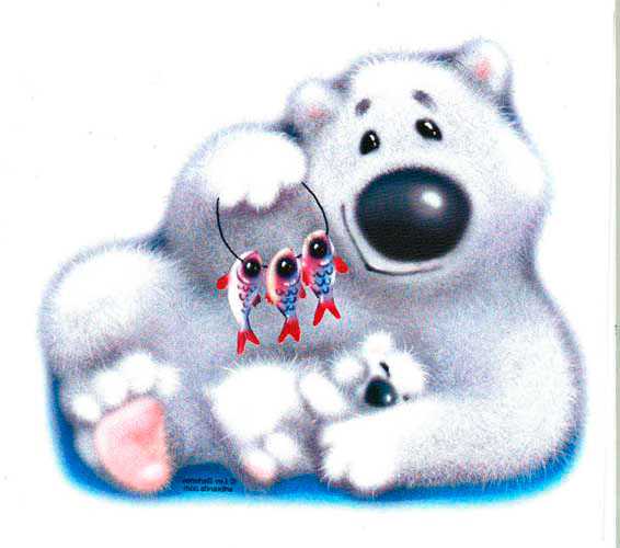 TRANSFER FUZZY POLAR BEAR