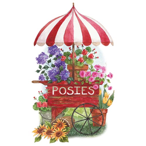 TRANSFER VERTICAL POSIES