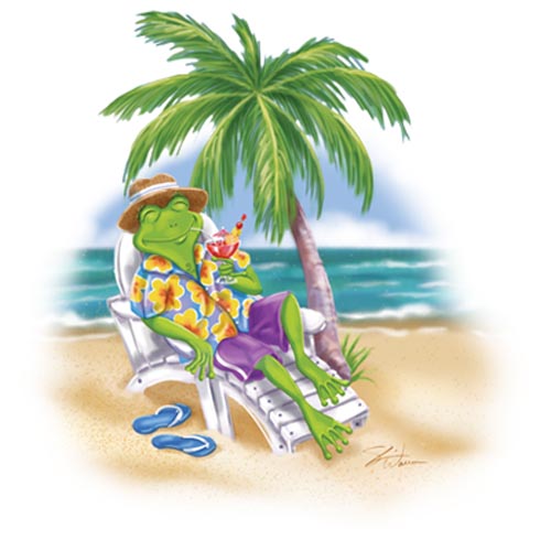 TRANSFER FROGS ON VACATION I