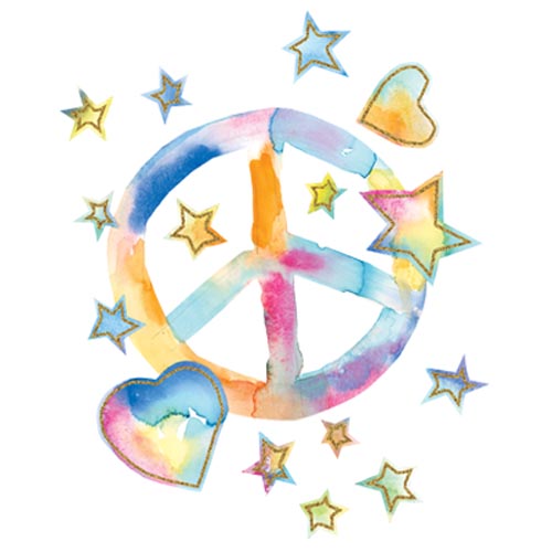 TRANSFER PEACE, HEARTS & STARS