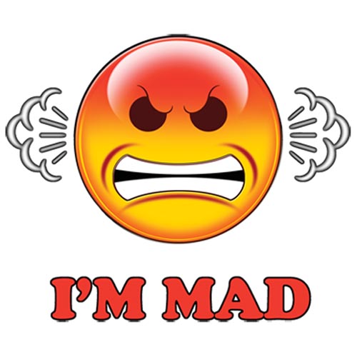TRANSFER SMILEY FACE - I'AM MAD
