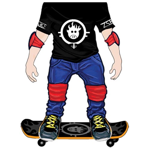 TRANSFER SKATEBOARDER TUXEDO