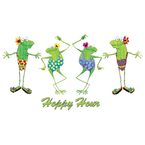 TRANSFER DANCIN'HAPPY FROGS