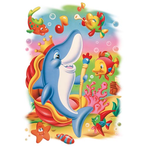 TRANSFER DOLPHIN CLAMS