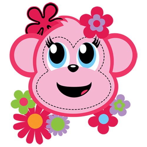 TRANSFER FLOWER MONKEY