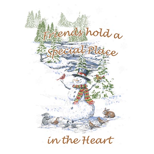 TRANSFER SNOWMAN WINTER