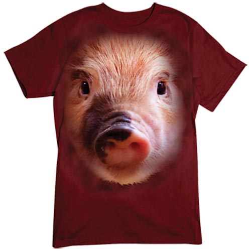 TRANSFER BIG PIG FACE