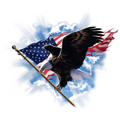 TRANSFER PATRIOTIC FLYING EAGLE