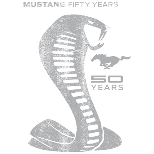 TRANSFER MUSTANG 50 YEARS COBRA