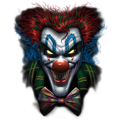 TRANSFER PSYCHO CLOWN (DARKS ONLY)