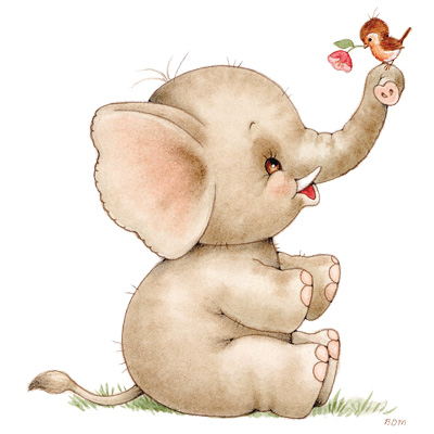 TRANSFER ELEPHANT AND BIRD