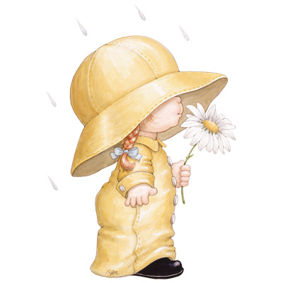 TRANSFER GIRL IN YELLOW RAIN GEAR